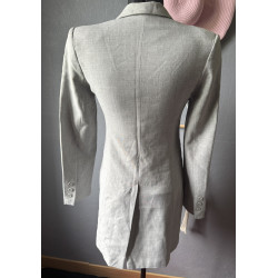 Blazer long beige — CityJen Jennyfer — Taille 34 (XS)