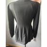 Blazer noir vintage laine — Made in France — Taille 38