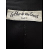 Blazer noir cintré vintage La Fleur de mon Secret Paris — Made in France — Taille 36
