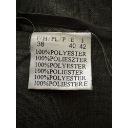 Blazer long vert olive cintré vintage — Taille 36/38