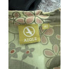 Blouse Aigle verte imprimé floral coton — taille 42 — bohème chic