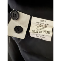 Blazer noir Camaïeu coupe droite — Veste tailleur élégante — Taille 42