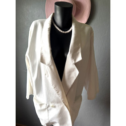 Blazer vintage crème Etam...
