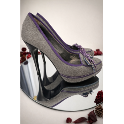 Escarpins Café Noir T38...