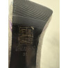 Escarpins Café Noir T38 talons 12 cm plateforme gris violet
