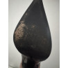 Escarpins Vicini cuir noir T41 talons 10 cm Made in Italy