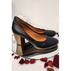 Escarpins CARMENS cuir noir...