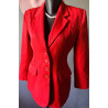 Blazer rouge vintage HT Hote Tenue – Made in France – Taille 40