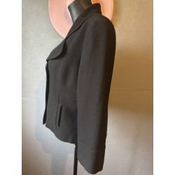 Blazer noir cintré Maison 123 (ex 1.2.3 Paris) – Taille 44