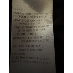 Blazer noir cintré Maison 123 (ex 1.2.3 Paris) – Taille 44