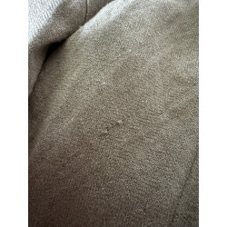 Blazer long vintage Marie Brunon Paris en lin – Taille 38 / 40 – Fabriqué en France