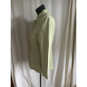 Veste vintage vert pastel col officier La City Paris – Taille 36