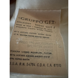 Blazer vintage jaune pastel Madelios Madame Paris – Made in Italy 46-48