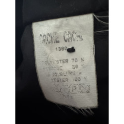 Blazer Cache Cache tweed noir moucheté – Taille 36/38 – Style vintage années 90/2000