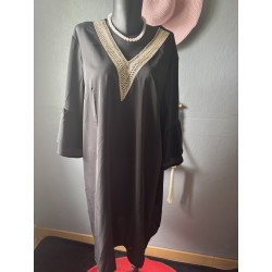 Robe longue noire Shein...