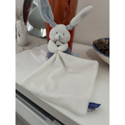 Doudou lapin Baby Nat gris,...