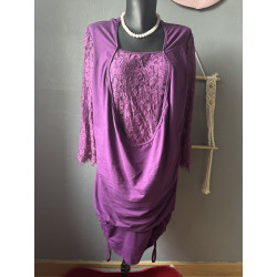 Haut long violet en...